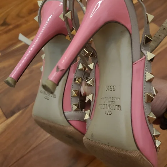 Valentino Rockstuds Pink Authentic - Picture 2 of 2